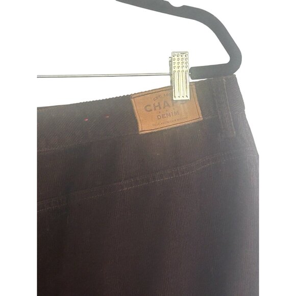 Ralph Lauren Chaps Women's Size 16 Brown Corduroy Mermaid Casual Western Skirt - Picture 4 of 10